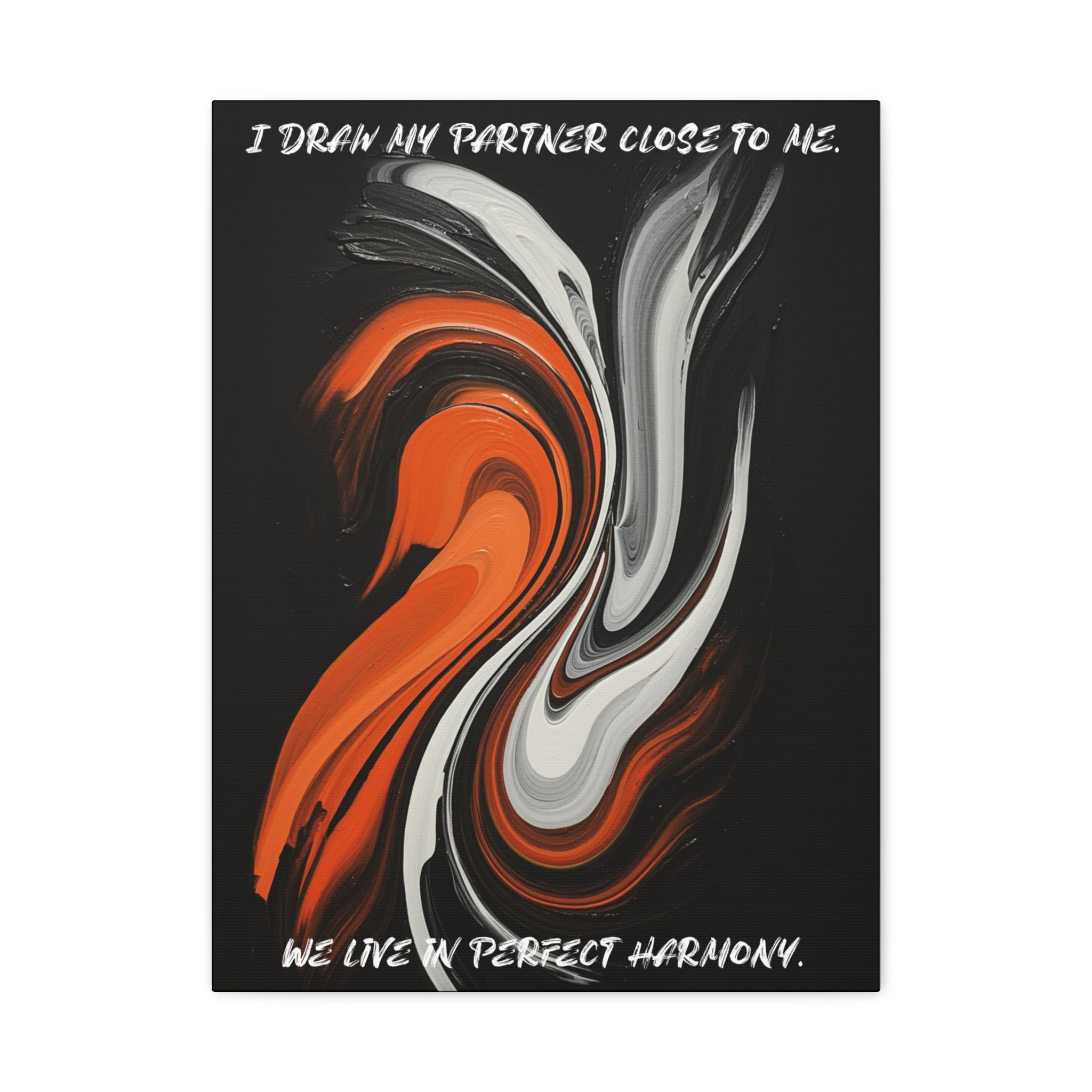 I Draw My Partner Close to Me. We Live in Perfect Harmony. - Imprint Art