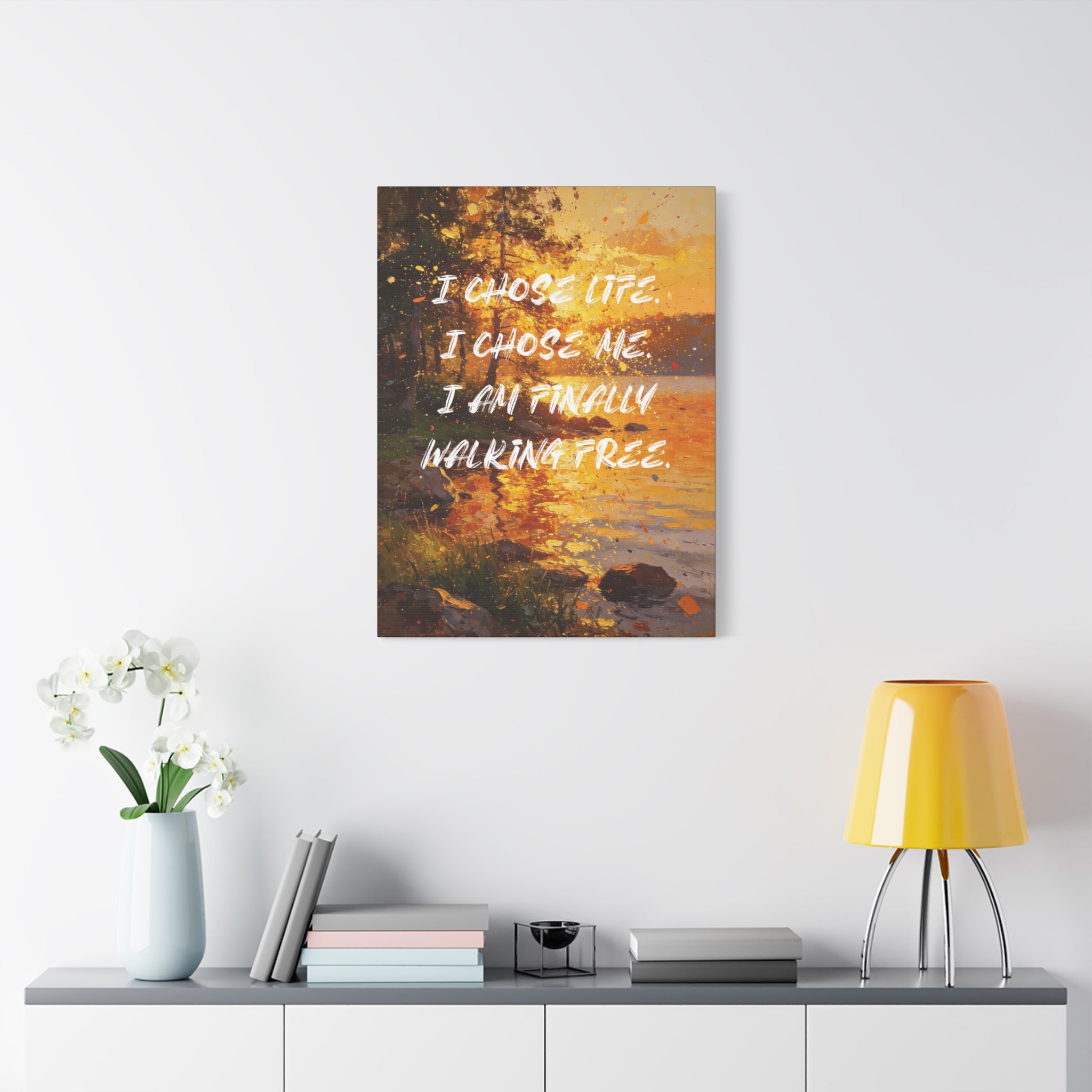 I Chose Life. I Chose Me. I Am Finally Walking Free. - Imprint Art