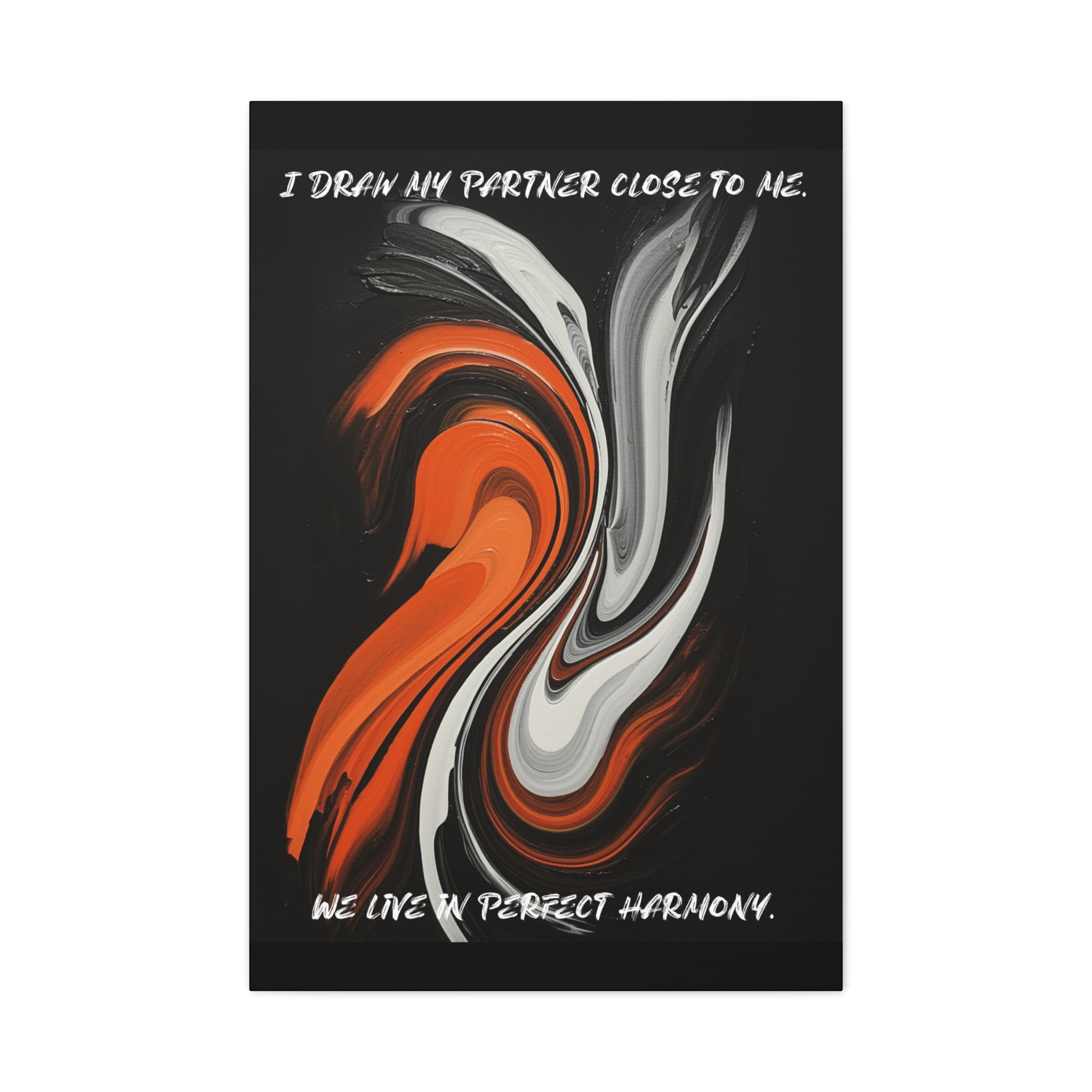 I Draw My Partner Close to Me. We Live in Perfect Harmony. - Imprint Art