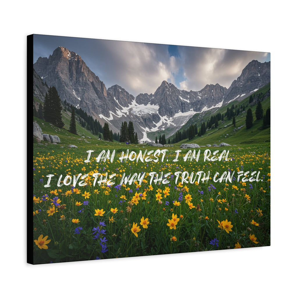 I Am Honest. I Am Real. I Love The Way The Truth Can Feel. - Imprint Art