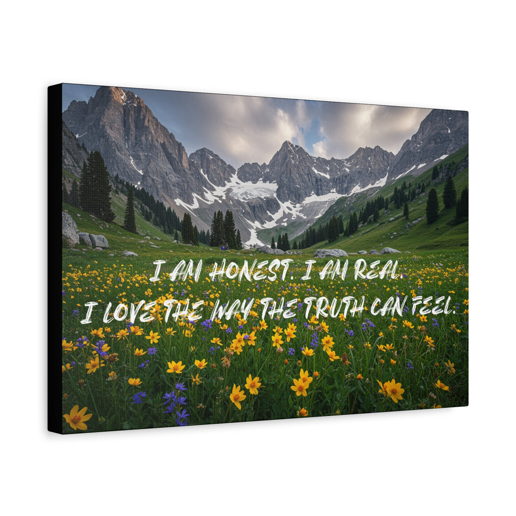 I Am Honest. I Am Real. I Love The Way The Truth Can Feel. - Imprint Art