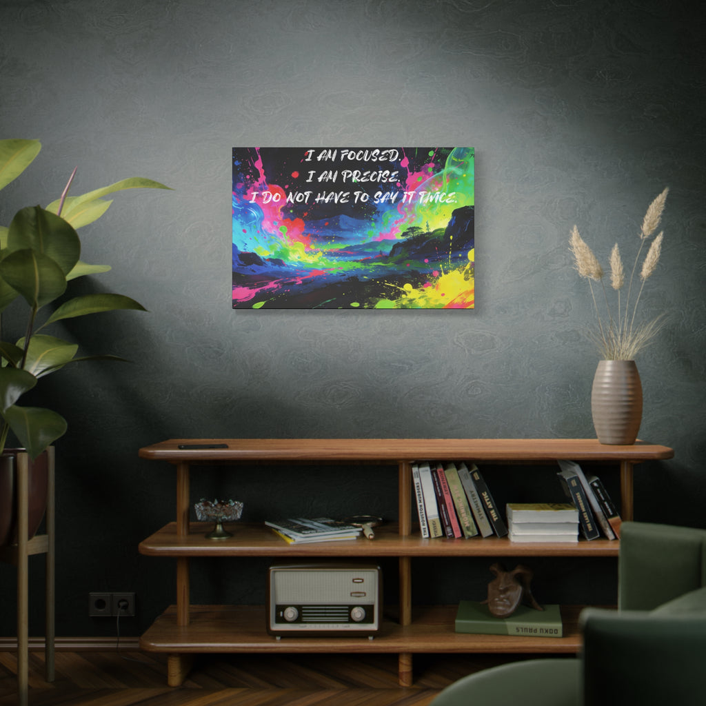 I Am Focused. I Am Precise. I do Not Have to Say it Twice. - Imprint Art