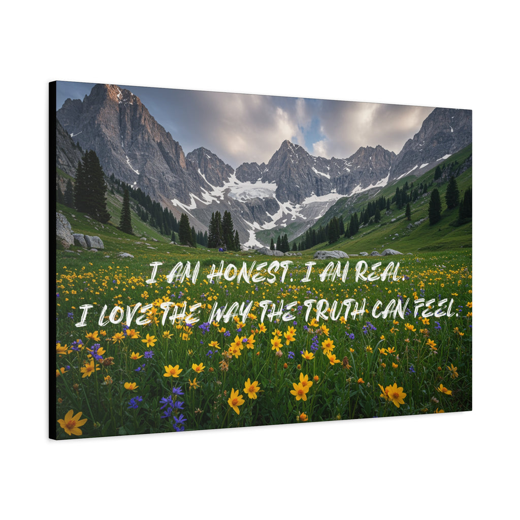 I Am Honest. I Am Real. I Love The Way The Truth Can Feel. - Imprint Art