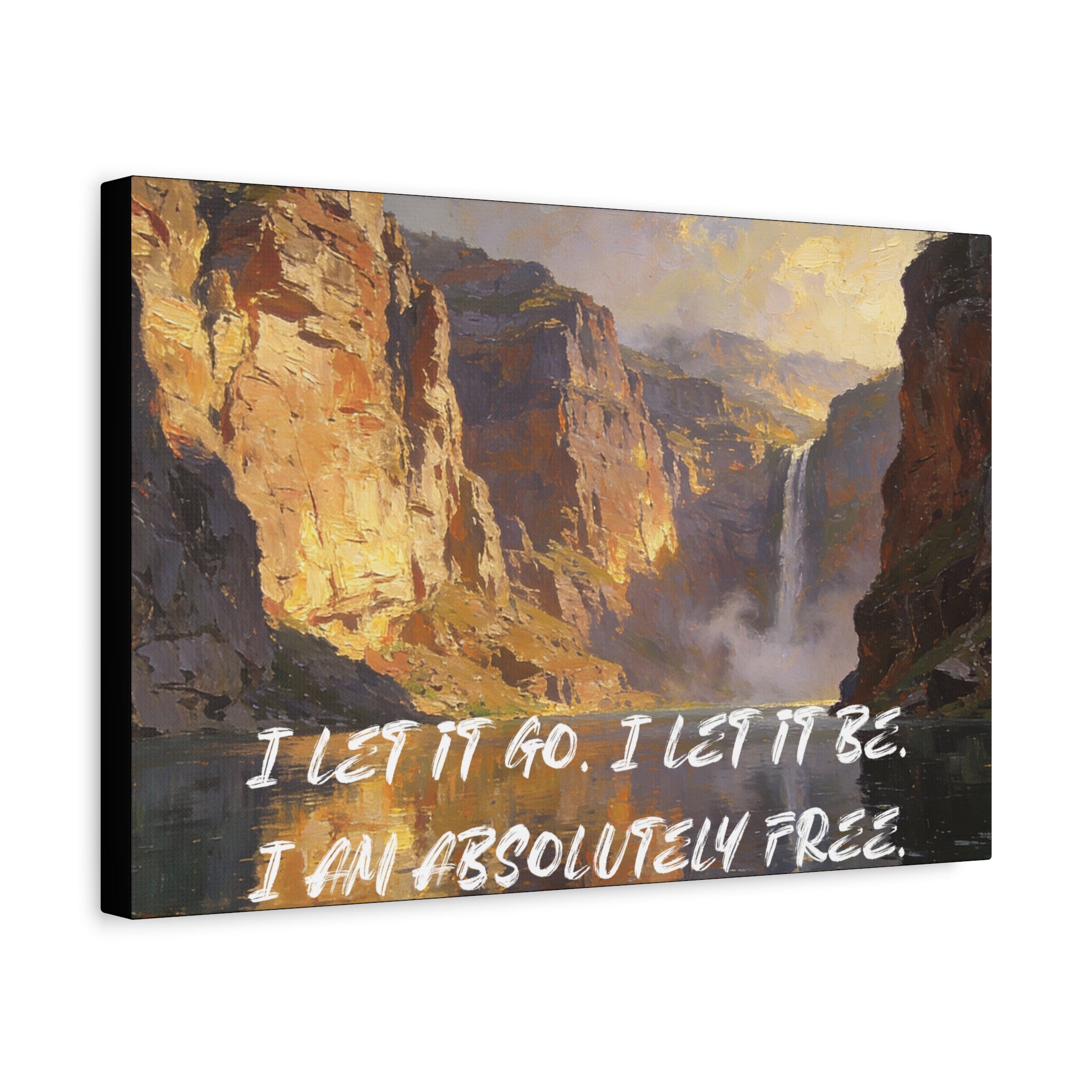I Let It Go. I Let It Be. I Am Absolutely Free. - Imprint Art