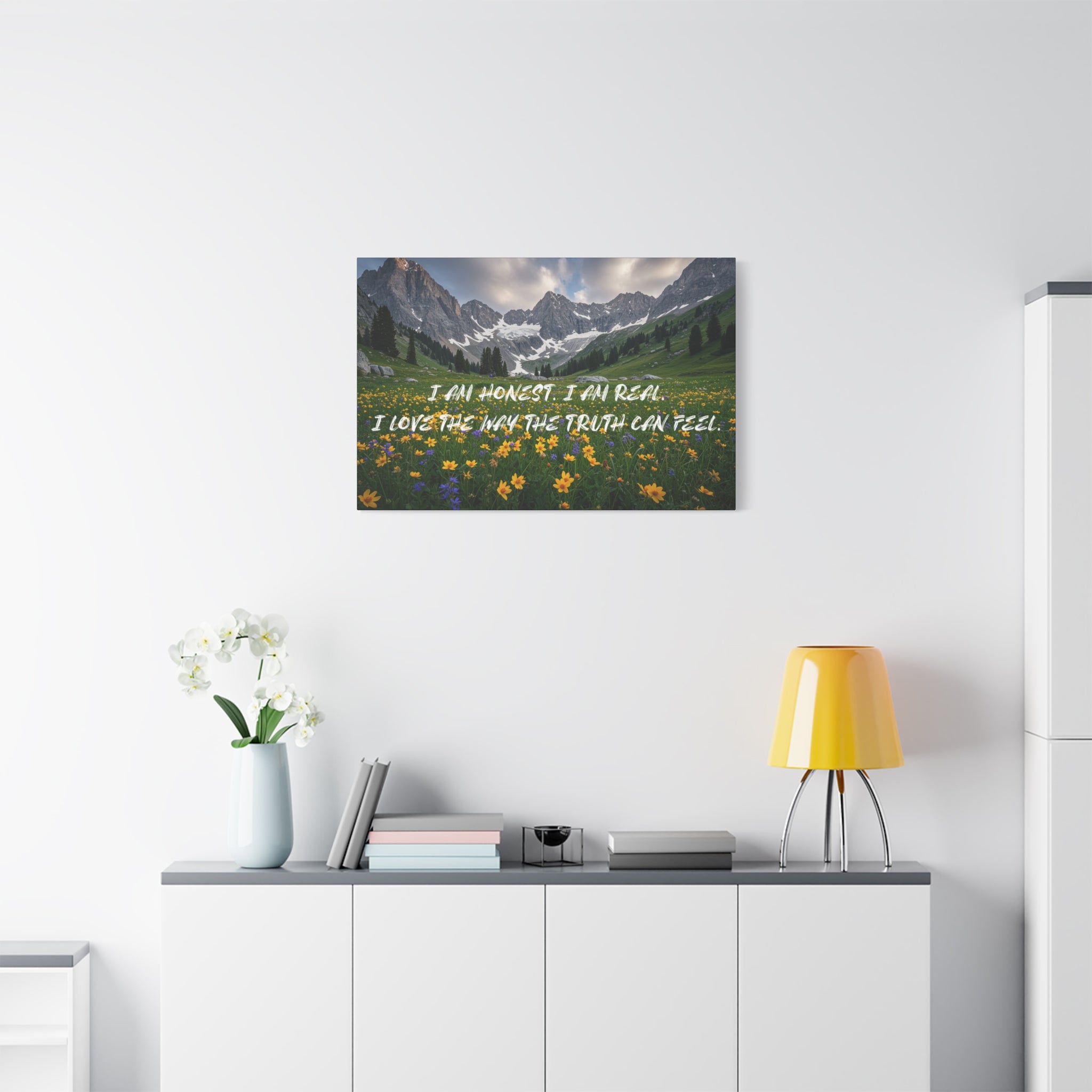 I Am Honest. I Am Real. I Love The Way The Truth Can Feel. - Imprint Art