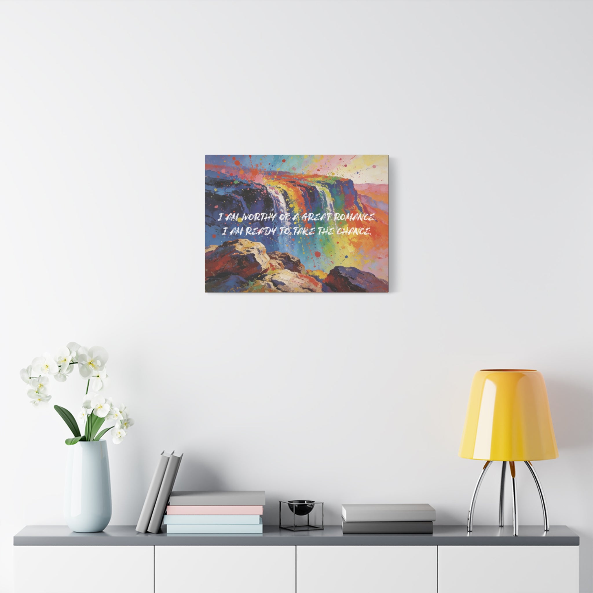 I Am Worthy of a Great Romance. I Am Ready To Take The Chance. - Imprint Art