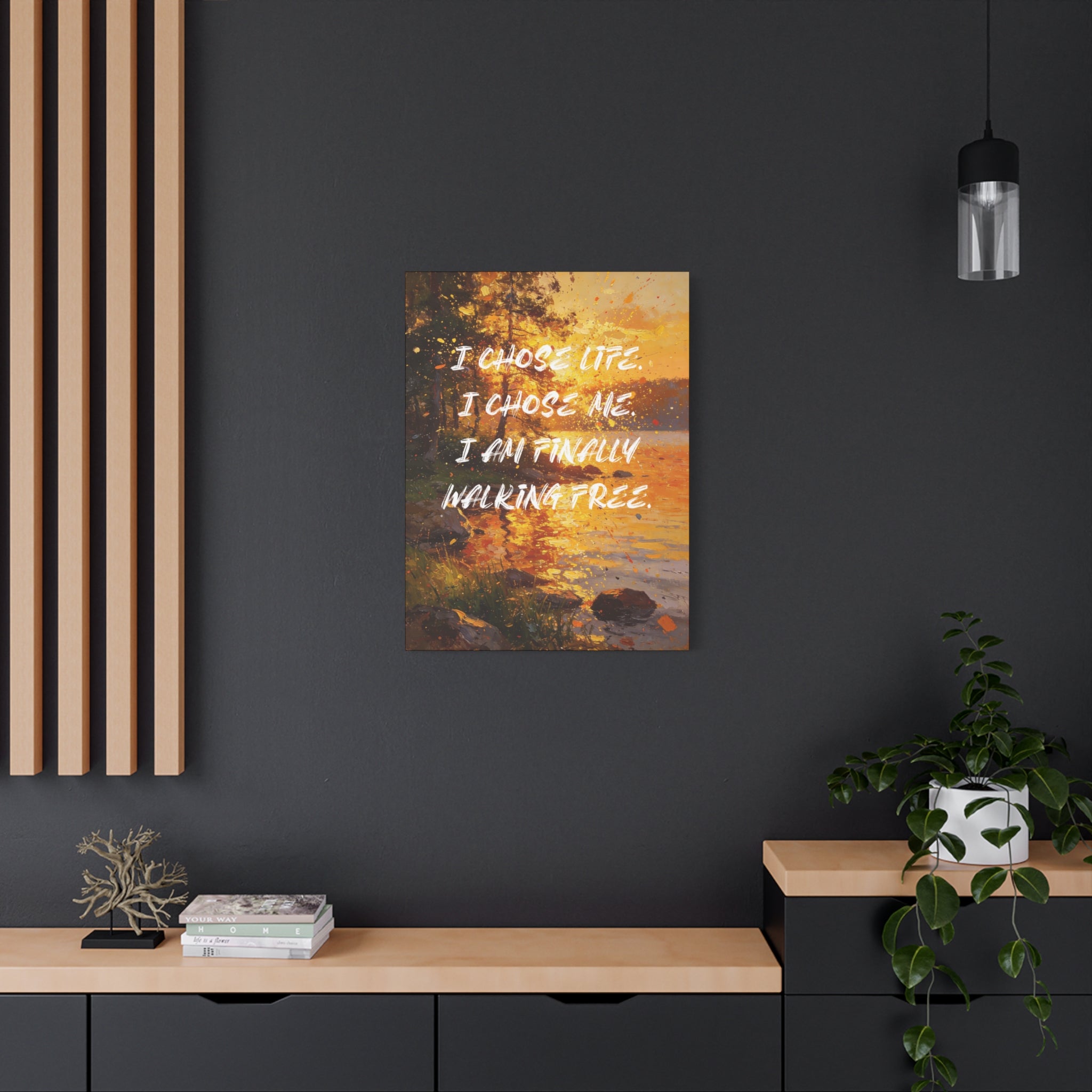 I Chose Life. I Chose Me. I Am Finally Walking Free. - Imprint Art