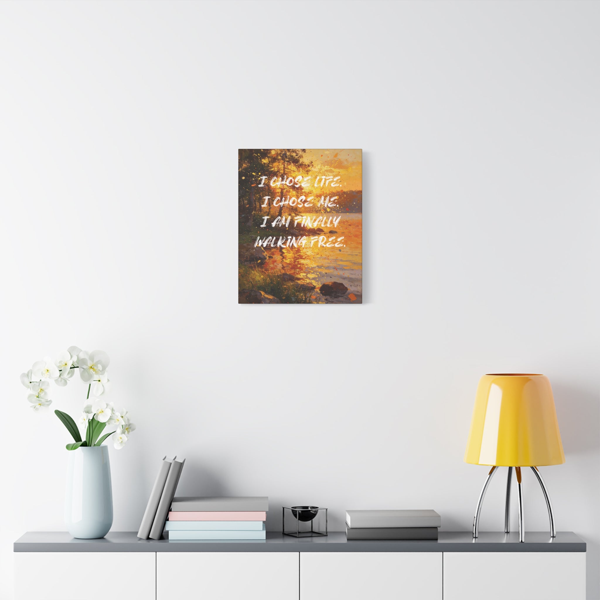I Chose Life. I Chose Me. I Am Finally Walking Free. - Imprint Art